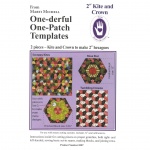 One-derful One-Patch Template 2" Kite and Crown, 8287  from Marti Michell