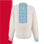 Набор текстиля мужской сорочки - вышиванки СЧТ-011(ВДВ)
