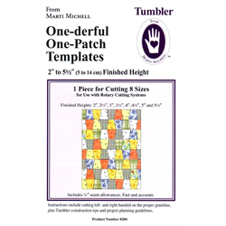 One-derful One-Patch Template 2" to 5,5"  8204