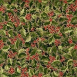 Holiday Flourish, Black