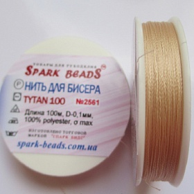 ���� ��� ������ �ytan 100 - 100m �2561 (Spark Beads)