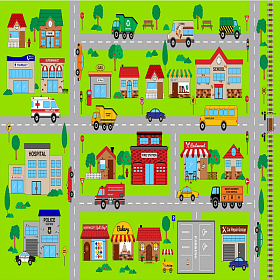 Connector Playmats  Panel 21136-72