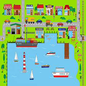 Connector Playmats  Panel 21143-42