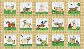 Bow Wow Buddies Panel 4741-34