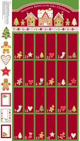 Gingerbread Treats Advent Calendar Panel 20053-24